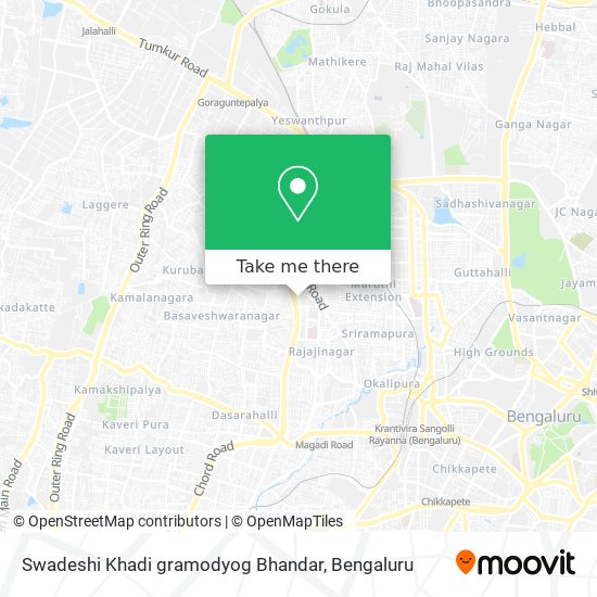 Swadeshi Khadi gramodyog Bhandar map