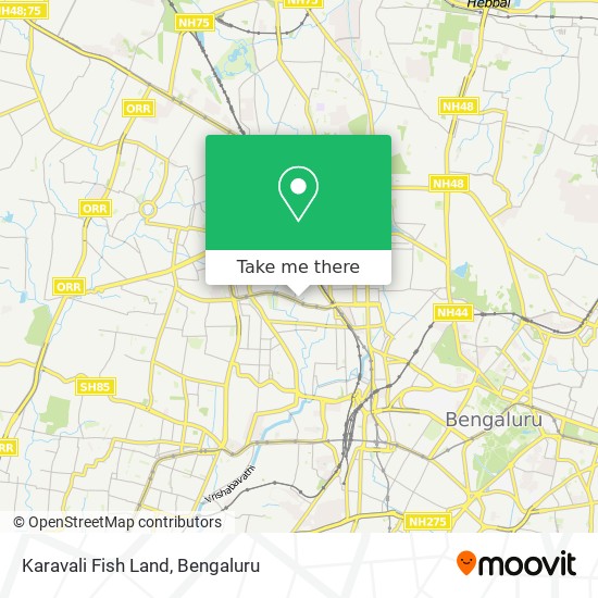 Karavali Fish Land map