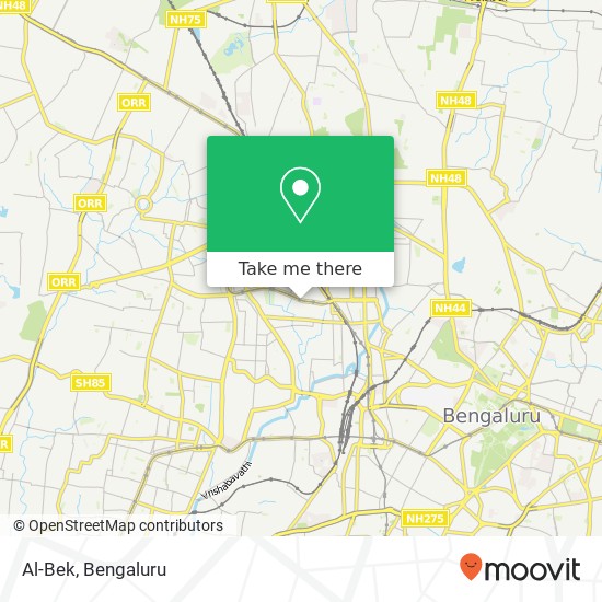 Al-Bek, M K K Road Bengaluru 560010 KA map