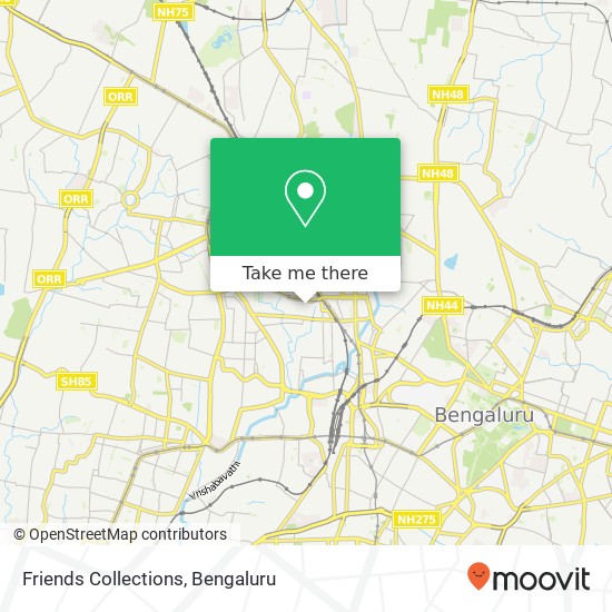 Friends Collections, 3rd Main Road Bengaluru KA map