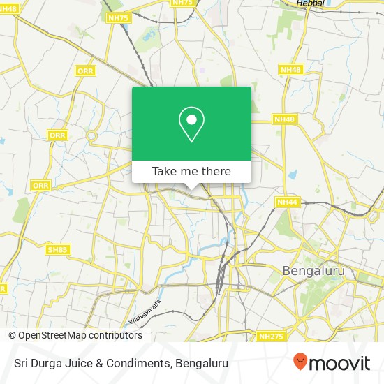Sri Durga Juice & Condiments, Bengaluru 560010 KA map