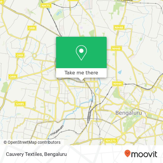 Cauvery Textiles, 3rd Main Road Bengaluru 560010 KA map