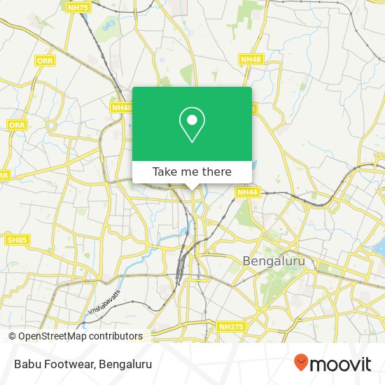 Babu Footwear, 3rd Cross Road Bengaluru 560003 KA map