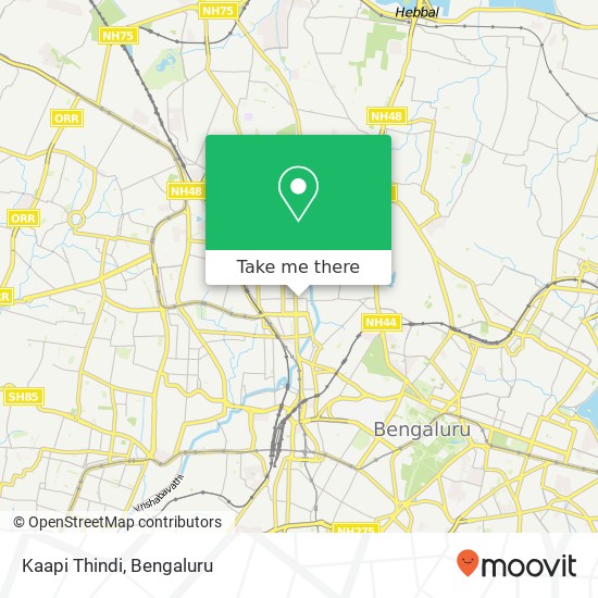 Kaapi Thindi, 8th Cross Road Bengaluru 560003 KA map