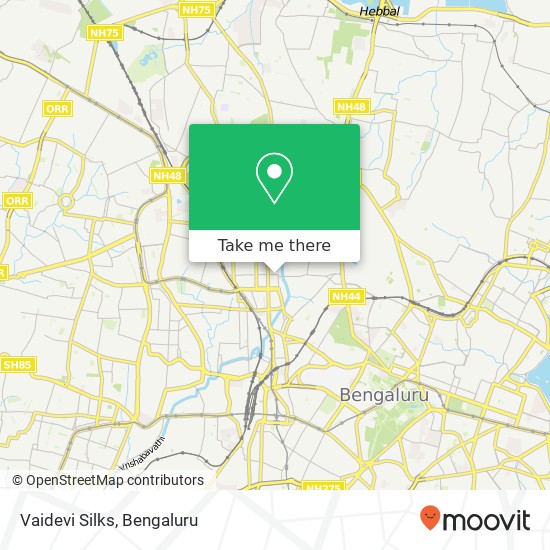 Vaidevi Silks, Bengaluru 560003 KA map