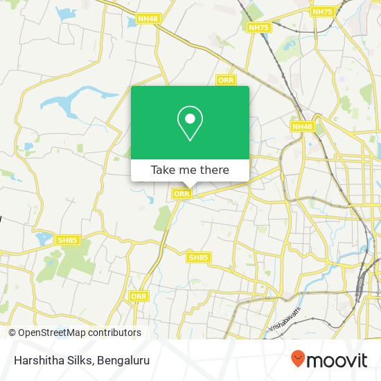 Harshitha Silks, 1st Main Road Bengaluru 560058 KA map