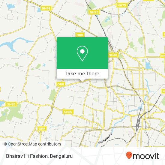 Bhairav Hi Fashion, Kurubarahalli Main Road Bengaluru 560079 KA map