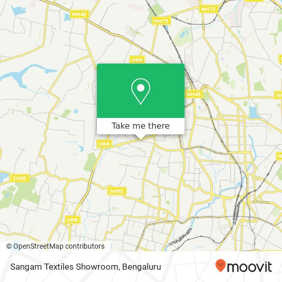 Sangam Textiles Showroom, Kurubarahalli Main Road Bengaluru 560079 KA map