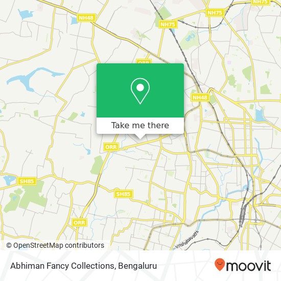 Abhiman Fancy Collections, 5th Cross Road Bengaluru 560086 KA map