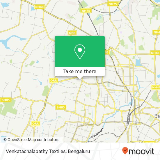 Venkatachalapathy Textiles, Kurubarahalli Main Road Bengaluru 560079 KA map