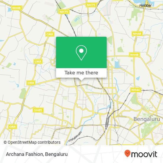 Archana Fashion, 14th Cross Road Bengaluru 560010 KA map