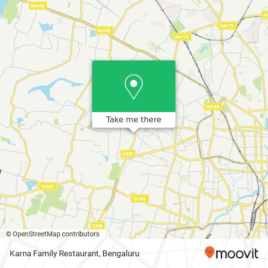 Karna Family Restaurant, Bengaluru 560058 KA map