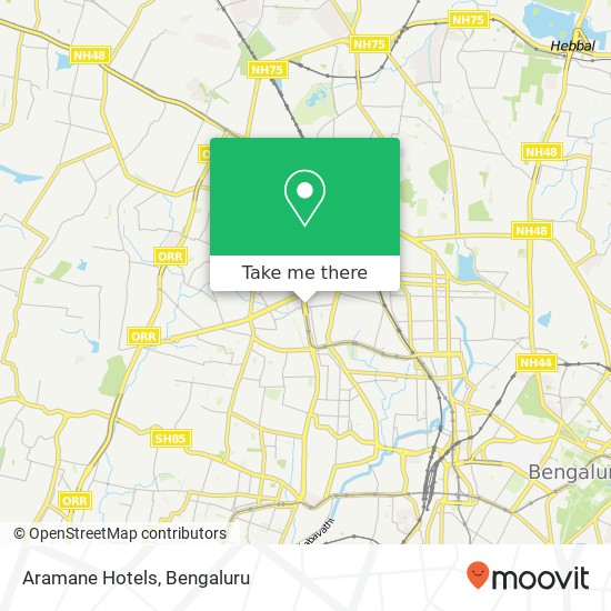 Aramane Hotels, 20th Main Road Bengaluru 560010 KA map