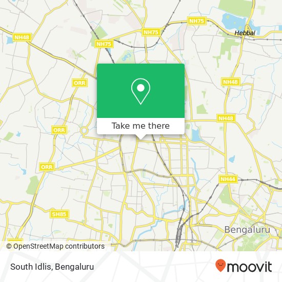 South Idlis, GP Rajarathnam Road Bengaluru 560010 KA map