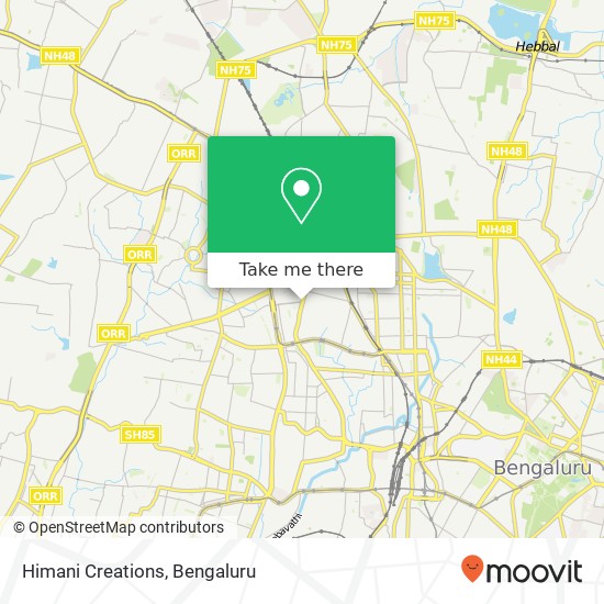 Himani Creations, 10th Cross Road Bengaluru KA map