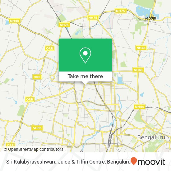 Sri Kalabyraveshwara Juice & Tiffin Centre, 3rd Main Road Bengaluru 560010 KA map