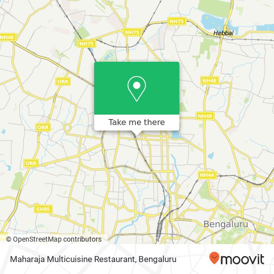 Maharaja Multicuisine Restaurant, 10th A Main Road Bengaluru 560055 KA map