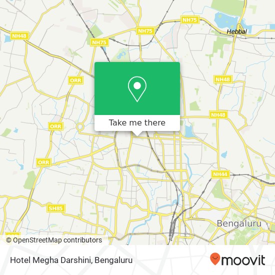 Hotel Megha Darshini, GP Rajarathnam Road Bengaluru 560010 KA map