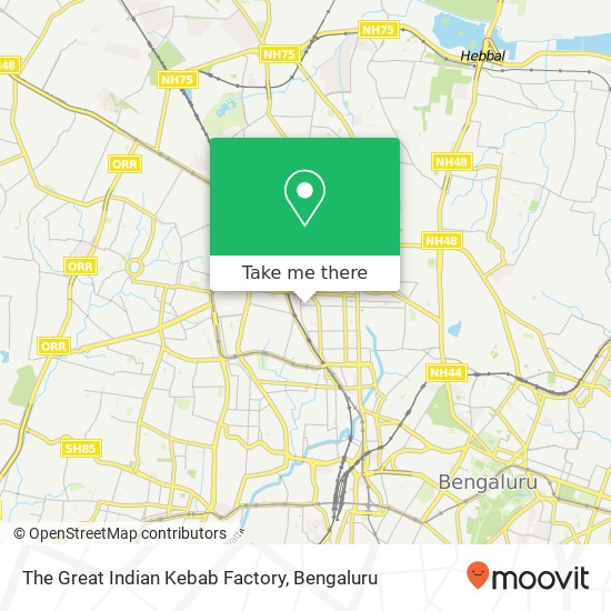 The Great Indian Kebab Factory, 15th Cross Road Bengaluru 560003 KA map