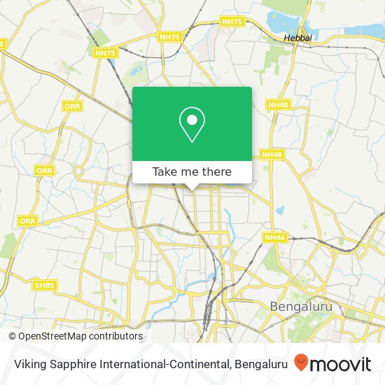 Viking Sapphire International-Continental, 8th Main Road Bengaluru 560003 KA map