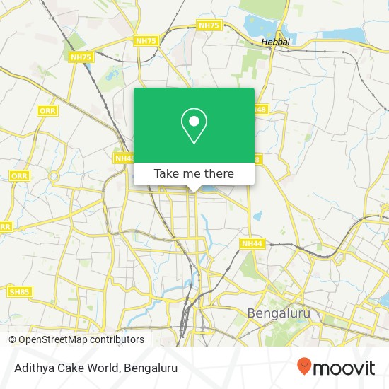 Adithya Cake World, GP Rajarathnam Road Bengaluru 560003 KA map