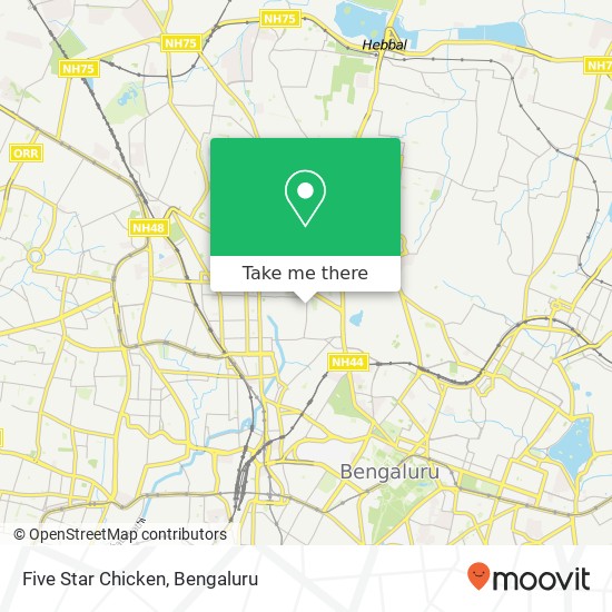 Five Star Chicken, 2nd Main Road Bengaluru 560003 KA map