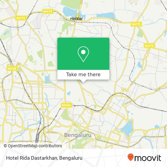 Hotel Rida Dastarkhan, Church Road Bengaluru 560006 KA map