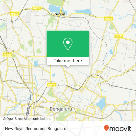 New Royal Restaurant, 1st Main Road Bengaluru 560006 KA map