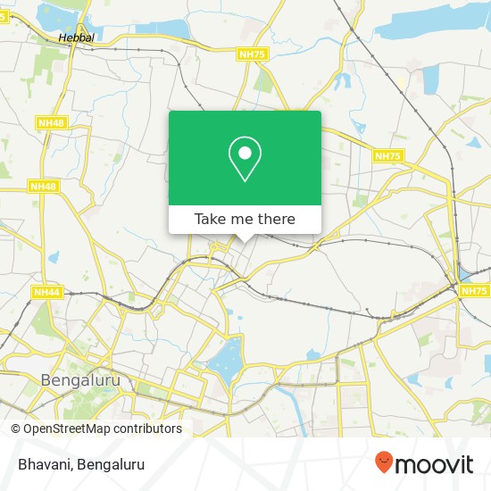 Bhavani, Hutchins Main Road Bengaluru 560005 KA map