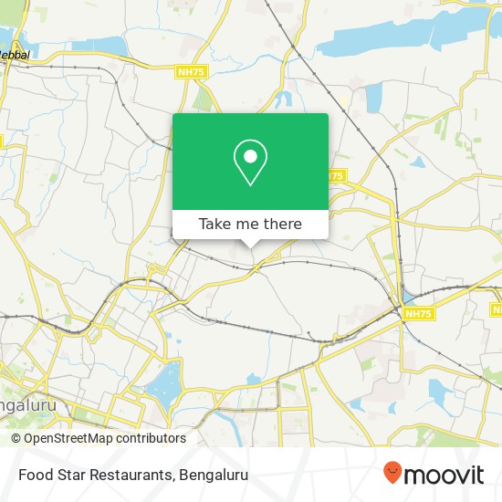 Food Star Restaurants, Kammanahalli Main Road Bengaluru 560084 KA map