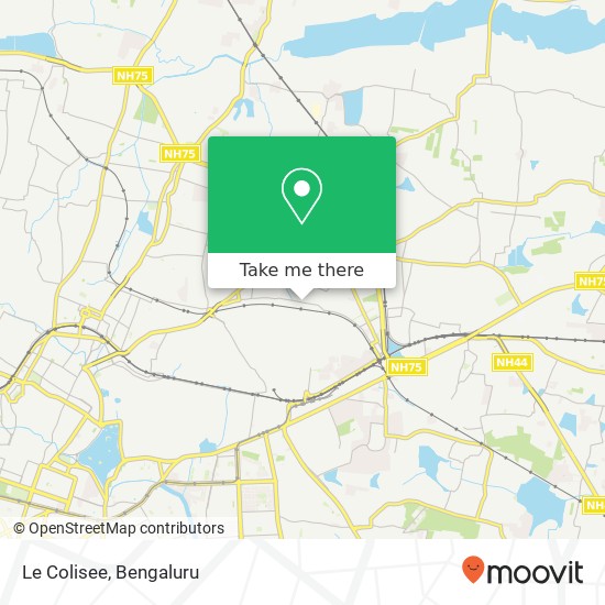 Le Colisee, Chikka Banaswadi Main Road Bengaluru 560038 KA map