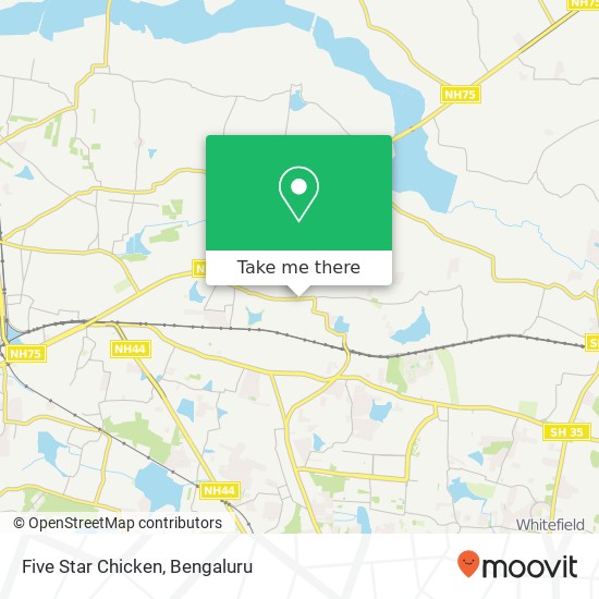 Five Star Chicken, Devasandra Main Road Bengaluru 560036 KA map