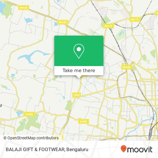 BALAJI GIFT & FOOTWEAR, 2nd Main Road Bengaluru 560058 KA map