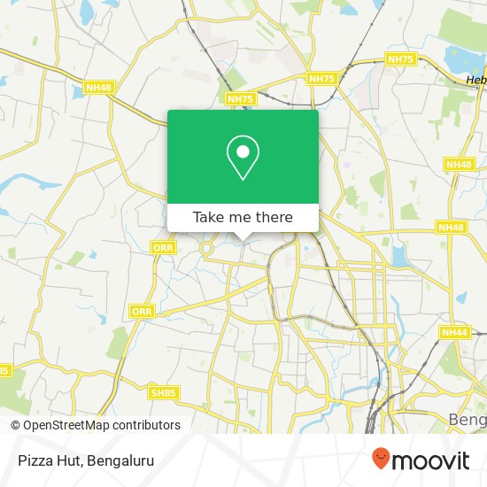 Pizza Hut, 60 Feet Main Road Bengaluru 560096 KA map
