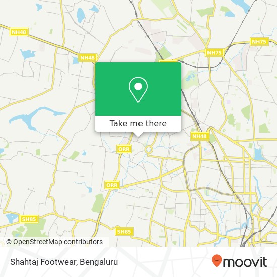 Shahtaj Footwear, 2nd Cross Road Bengaluru KA map