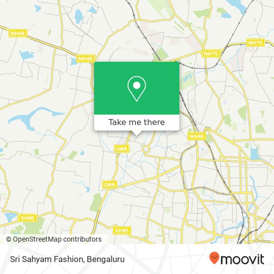 Sri Sahyam Fashion, 2nd Cross Road Bengaluru 560096 KA map