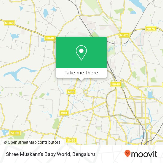 Shree Muskann's Baby World, 2nd Main Road Bengaluru 560096 KA map