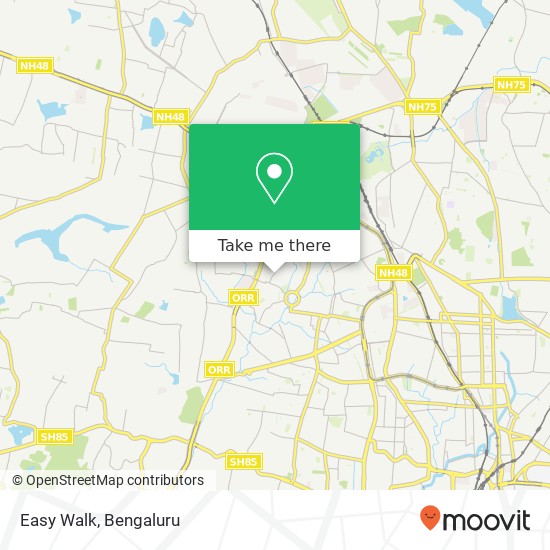 Easy Walk, 2nd Cross Road Bengaluru KA map
