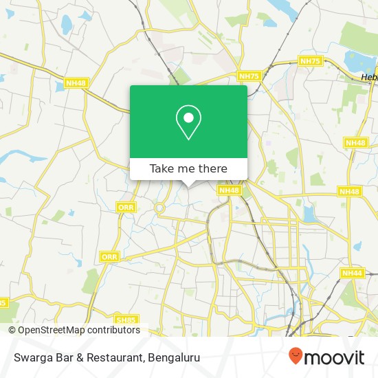Swarga Bar & Restaurant, 3rd Cross Road Bengaluru 560086 KA map