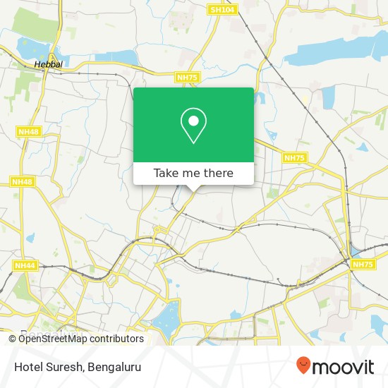 Hotel Suresh, Hennur Main Road Bengaluru 560084 KA map