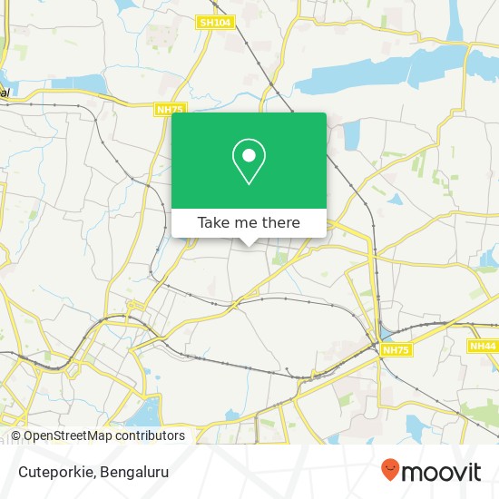 Cuteporkie, 5th Main Road Bengaluru 560084 KA map