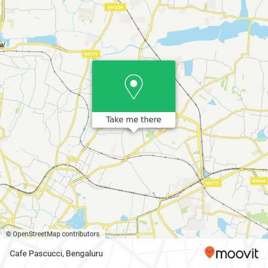 Cafe Pascucci, Netaji Road Bengaluru 560084 KA map