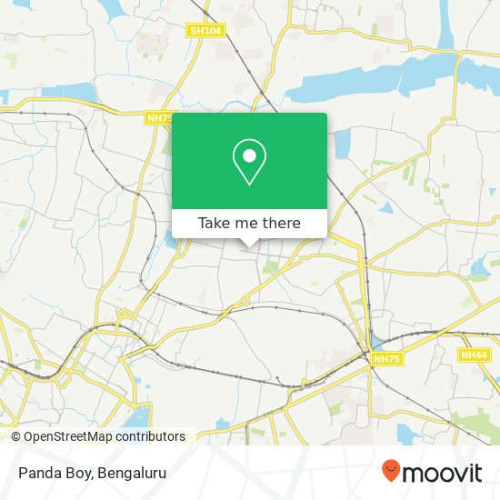 Panda Boy, 1st Cross Road Bengaluru 560084 KA map