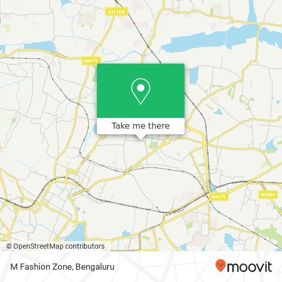 M Fashion Zone, Nehru Road Bengaluru 560084 KA map