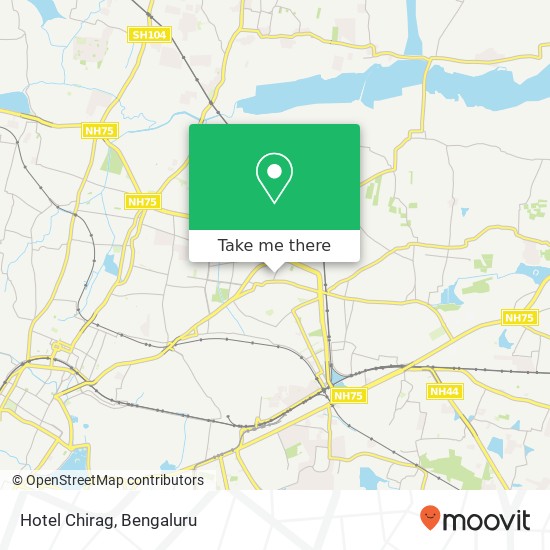 Hotel Chirag, Horamavu Main Road Bengaluru 560043 KA map