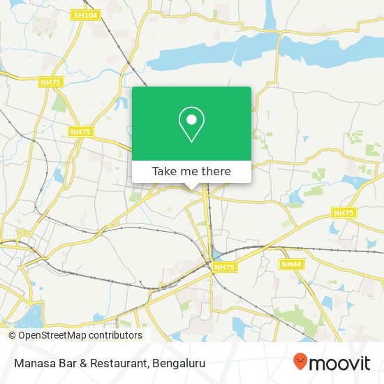 Manasa Bar & Restaurant, Banaswadi Main Road Bengaluru 560043 KA map