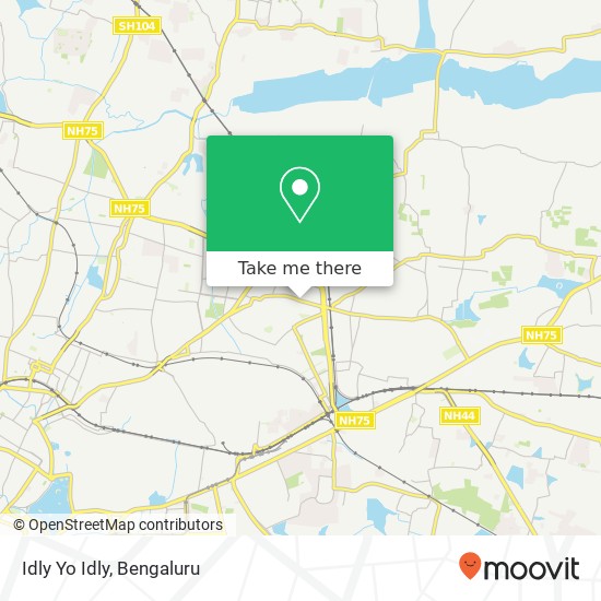 Idly Yo Idly, Banaswadi Main Road Bengaluru 560043 KA map