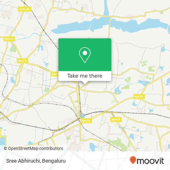 Sree Abhiruchi, TC Palya Main Road Bengaluru 560016 KA map