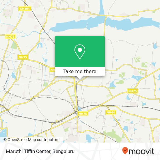 Maruthi Tiffin Center, 3rd Main Road Bengaluru 560016 KA map