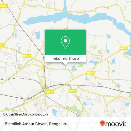 Bismillah Ambur Biryani, Kalkere Main Road Bengaluru 560016 KA map